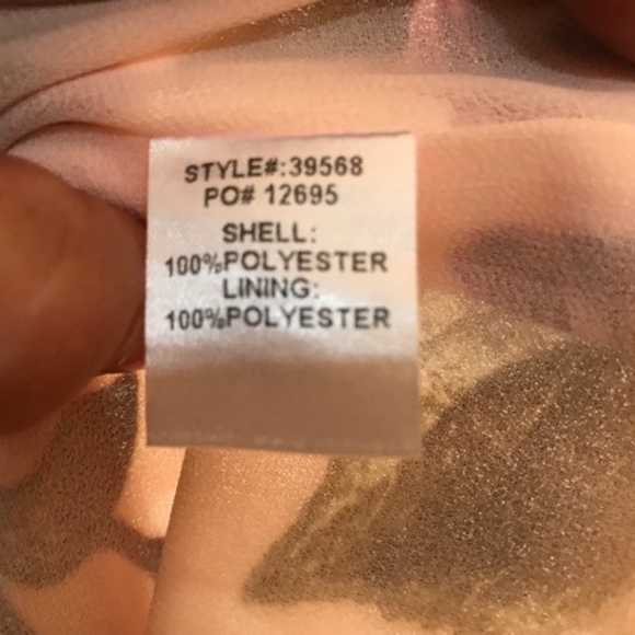 SKIES ARE BLUE PINK V- NECK V SIZE S - Picture 5 of 8